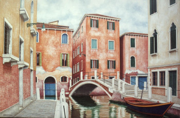 Contemporary work named « VENISE », Created by ANGE MOZZICONACCI