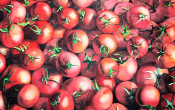 Named contemporary work « Rouge Tomate », Made by YVES SIGNOR