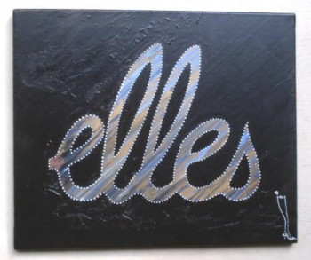 Named contemporary work « elles », Made by DOCTOR JAY