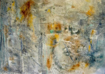 Contemporary work named « L'esprit du chaman », Created by MONIQUE LELIEVRE OU EL