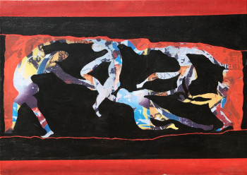 Named contemporary work « La danse », Made by SOURZAT