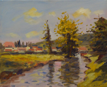Contemporary work named « Montville », Created by LUCIEN COWLEY