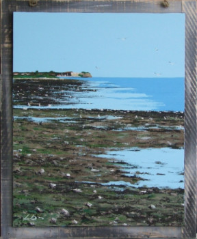 Named contemporary work « mon île 8 », Made by LUDO