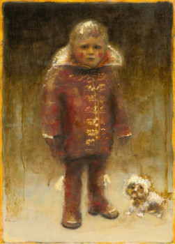 Named contemporary work « The Boy », Made by MIREK