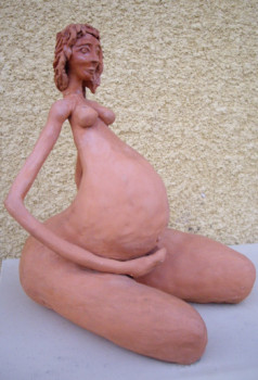 Named contemporary work « La naissance », Made by VALéRIE JOSSERAND