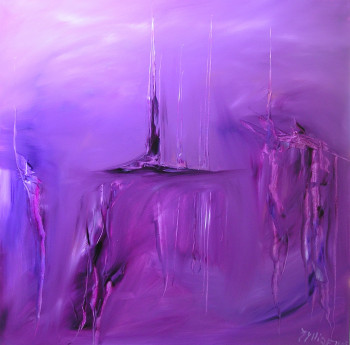 Named contemporary work « Les Epées de cristal », Made by EYLLIAE