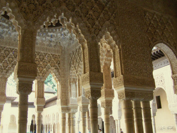 Named contemporary work « Alhambra - Arcades 2 », Made by GRéGORY FOULON