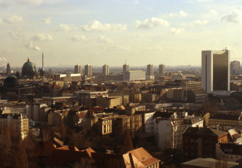 Named contemporary work « 1992 Der Himmel über Berlin (Sicht aus der Charité) », Made by LAURENT TCHEDRY