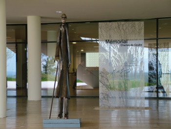 Named contemporary work « L'Homme de Colombey 2 », Made by MICHEL BOUSSARD