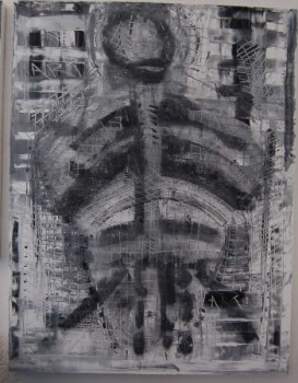 Named contemporary work « XRAY », Made by BRIGITTE TISON