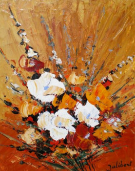 Named contemporary work « Bouquet 2 », Made by FRANCIS JALIBERT