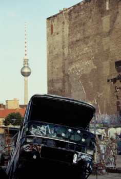 Named contemporary work « 1991 Berlin Tacheles 2 », Made by LAURENT TCHEDRY