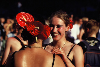 Named contemporary work « 1993 Berlin Love Parade 1 », Made by LAURENT TCHEDRY