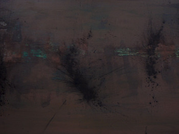 Named contemporary work « brown », Made by MARIE RAMBAUD