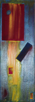 Named contemporary work « Progression », Made by JM