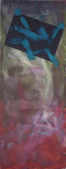 Named contemporary work « Trouble », Made by JM