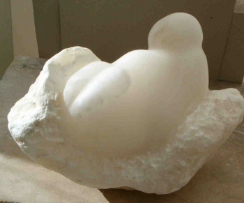 Named contemporary work « La Fève », Made by NADINE PLASSAT