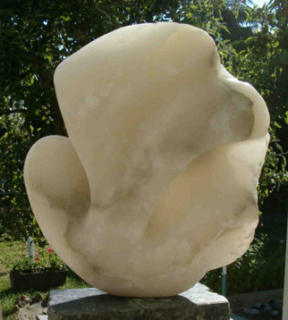 Named contemporary work « Le frisson 2 », Made by NADINE PLASSAT