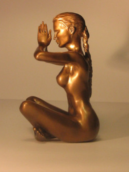 Named contemporary work « Zen », Made by JEAN-FRANçOIS VAN DEN BOGAERT
