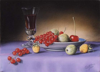 Named contemporary work « Les petits fruits », Made by CHRISTIAN LABELLE