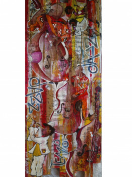 Named contemporary work « JAZZ,JAZZ », Made by NICOLETTA BEDAN