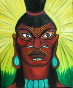 Named contemporary work « Son of the Sun (Hijo del Sol) », Made by FRIDAKAHLO