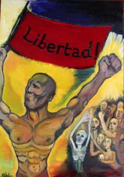 Named contemporary work « Himno a la Libertad  », Made by FRIDAKAHLO