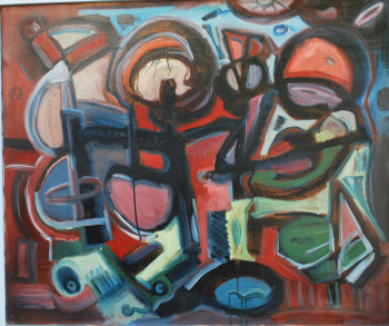 Named contemporary work « oiseau », Made by NIKOLA MANCIC