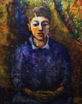 Named contemporary work « "Portrait de Marie Christine" », Made by JEAN PIERRE HARIXCALDE
