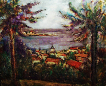 Named contemporary work « "Paysage (2)" », Made by JEAN PIERRE HARIXCALDE