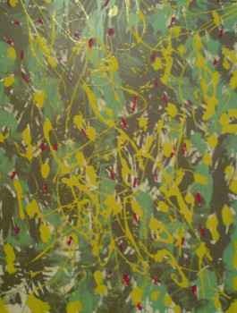 Named contemporary work « le printemps », Made by BERTRAND NAMUR