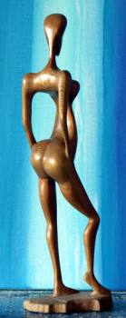 Named contemporary work « Danseuse créole 2 », Made by TERRYEMPLE