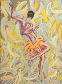 Contemporary work named « Josephine Baker », Created by ESCALANT