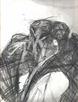 Named contemporary work « DRAWING FOR A SCULPTURE  », Made by PETER GOODCHILD