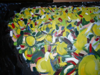 Named contemporary work « SUNFLOWERS2 », Made by PETER GOODCHILD