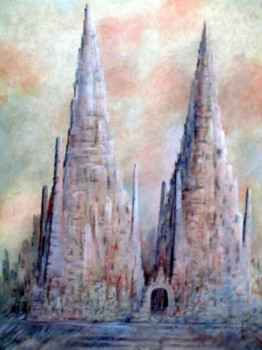 Named contemporary work « La Cathédrale de la Terre », Made by THIRION