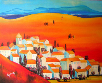 Named contemporary work « ramatuelle », Made by ZACHARIEN