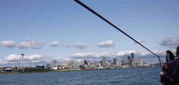 Named contemporary work « Seattle by the sea », Made by PHILIPPE CHAISNé