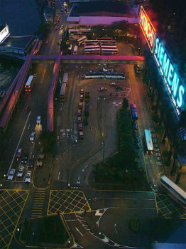 Named contemporary work « hong kong night », Made by PHILIPPE CHAISNé