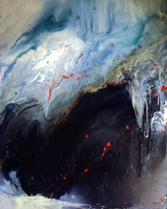 Named contemporary work « Stalactites », Made by BéRANGèRE FAYARD