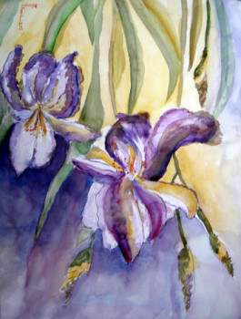 Named contemporary work « Iris », Made by BéRANGèRE FAYARD