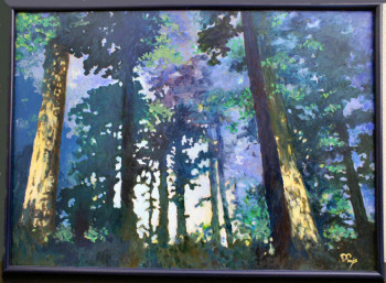 Named contemporary work « foret », Made by DIDHENRY