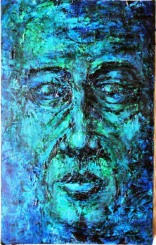 Named contemporary work « visage », Made by DIDHENRY