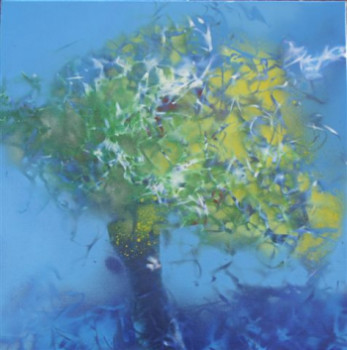 Named contemporary work « L'arbre du silence », Made by ERIC STRUB