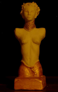 Named contemporary work « egyptienne », Made by ABY