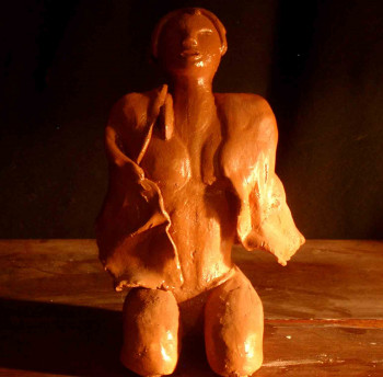 Named contemporary work « africa », Made by ABY