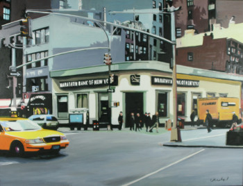 Contemporary work named « PARK AVENUE », Created by CLOTILDE NADEL