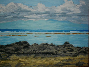 Named contemporary work « L'ile, Madagascar », Made by ALFREDO