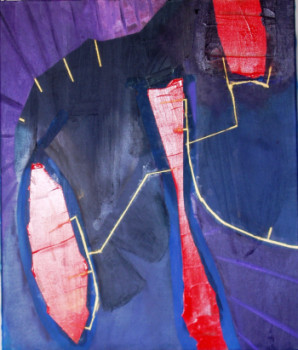 Named contemporary work « Alfred 4 », Made by DAVID2NO