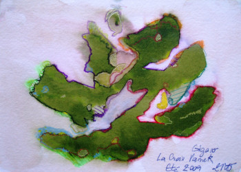 Named contemporary work « La Croix Valmer », Made by DAVID2NO